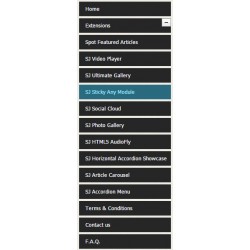 SJ Accordion Menu