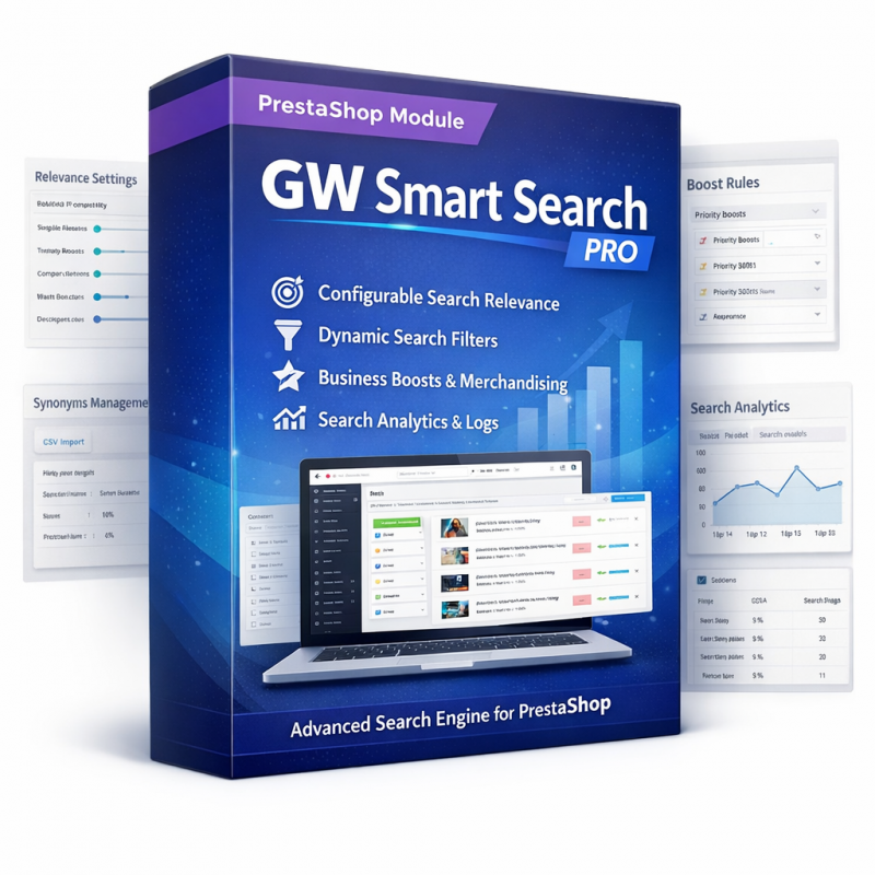 GW Smart Search PRO for PrestaShop